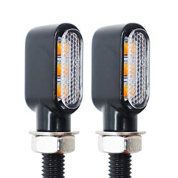 Amazon | KICARYAJP バイク用ウインカー LED 小型 高視認性 超高